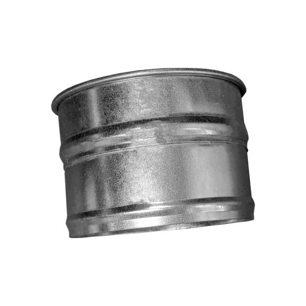 Us Duct US Duct Clamp Together Hose Adapter, 4" Diameter, Galvanized, 24 Gauge RAH04.G24 - main